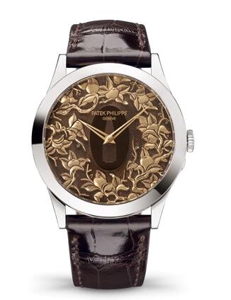 Replica Watch Patek Philippe 5089G-125 Calatrava 5089 Tsuba – Oranges and Flowers